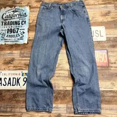 90s OshKosh デニムパンツ 42TALONジップ M相当 古着のサムネイル