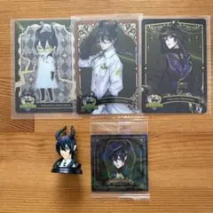 ツイステ◆マレウス◆カード シール マスコット チョコエッグ 景品