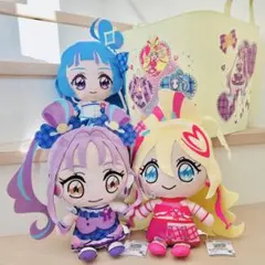 キミとアイドルプリキュア　ぬいぐるみ　キュアアイドル　キュアキュンキュン