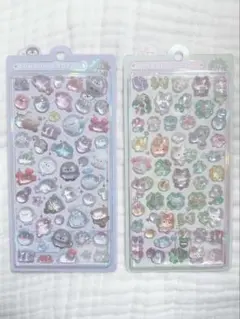 【国内正規品】ボンボンドロップシール 水族館　海の生き物　ネコ