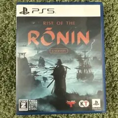 ライズオブザローニンZバージョンps5 Rise of the Ronin