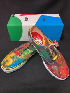 【未使用】Vans ヴァンズ オーセンティック メンズスニーカー MOCAコラボ