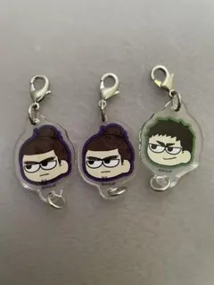 ハイキュー！！ジロリ トレーディングつながるアクリルチャーム 澤村大地　東峰旭