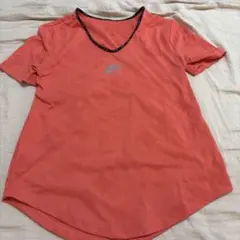 Nike DRI-FIT VネックTシャツ M コーラル