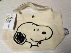 スヌーピー キャンバスバッグ 小型トート