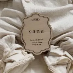 命名書 木製 新生児 命名 ウッド 赤ちゃん 誕生日 記念 撮影 刻印 出産祝