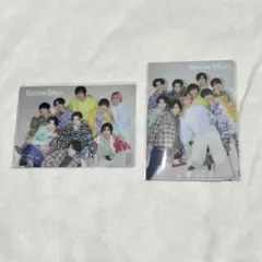 ポートレートシリーズ2023 SnowMan ミニクリアファイル 2枚セット