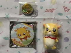 デリシャスパーティ プリキュア メンメン 缶バッジ、マグネットマスコット