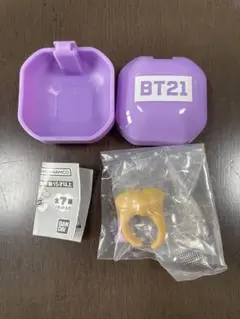 BT21 カプセルトイ ぷくっとリング　SHOOKY