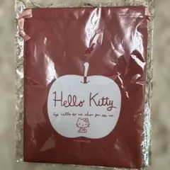 Hello Kitty 巾着ポーチ 洋服の青山 非売品