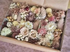 《花材詰め合わせ✤94》プリザーブドフラワー　ドライフラワー