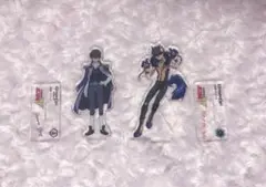機動戦士ガンダムW ナンジャ ヒイロ・ユイ アクリルスタンド 缶バッジ