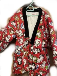 ハローキティ 半纏 ちゃんちゃんこ　hello kitty ルームウェア　部屋着