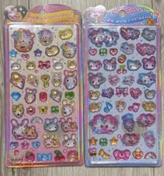 【正規品】 うるちゅるポップシール フワフワらびちゃん まじかるみゅーちゃん