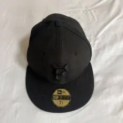 New Era 59FIFTY ブラックキャップ 7 3/8
