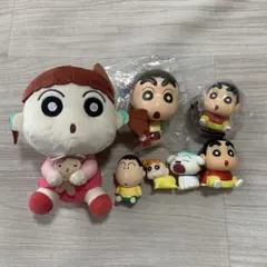 クレヨンしんちゃん　みつめとこっとぬいぐるみ　ガチャガチャ　まとめ売り