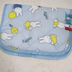 miffy ミッフィー 枕パッド 43×63cm ブルー 接触冷感 未使用のサムネイル