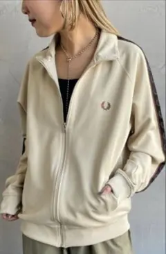 美品　FRED PERRY / Contrast Tape Track JKT