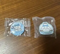 ちいかわ×くら寿司　ハチワレ缶バッジ&ハチワレ•ラッコマグネット
