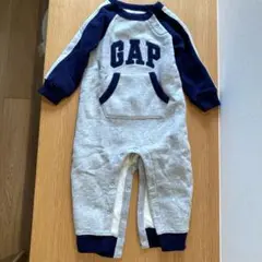 GAP ベビー ロンパース 12-18ヶ月 グレー/ネイビー 80センチ