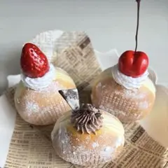 ✨️お買い得セット✨️フェイクスイーツ♡生ドーナツ リアルサイズ 食品サンプル