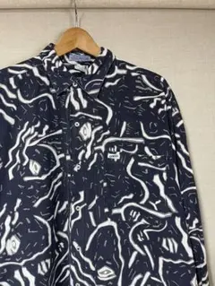 ビンテージ GUESS 総柄シャツ コットンシャツ madeinusaのサムネイル