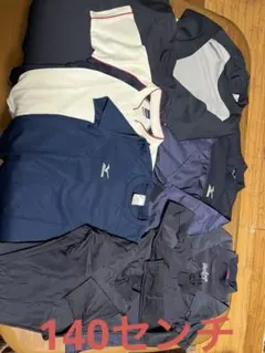 野球アンダーシャツまとめ売り8枚　長袖4枚・半袖4枚（140センチ）