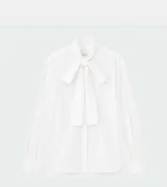 Theory Luxe Cotton Aline 長袖シャツ ホワイト 38 - メルカリ
