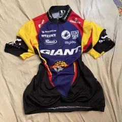 y2k Castelli GIANT サイクルジャージ 半袖　イタリア製