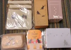 KALDI 猫の日バック　グラス、タンブラー、マグカップ　他6点セット