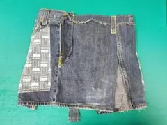 リーバイスデニム*巻きスカート*腰ベルト*ハンドメイド