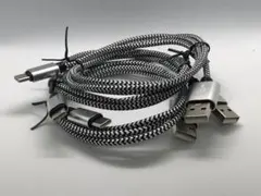 USB-C to USB-A ケーブル 3本セット
