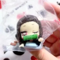 鬼滅の刃 竈門禰豆子 おねむたん ミニフィギュア アースカラー 2