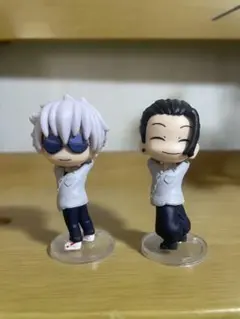 バラ売り✕ 呪術廻戦ガチャ　五条悟　夏油傑 こっちむいてfig