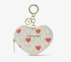 マイケルコース ハート コイン ポーチ チャーム新品