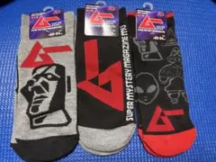 【新品】月刊ムー ショート丈ソックス 3種セット
