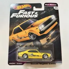 ホットウィール　ワイルドスピード Nissan スカイライン C210のサムネイル