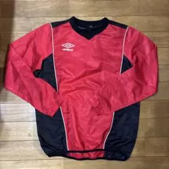 umbro ピステ・ウィンドブレーカー Lサイズ レッド/ブラック