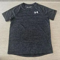 UNDER ARMOUR 杢ブラック Tシャツ YM/JM/J-M