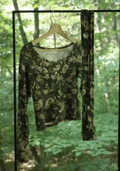 hood Butterfly camo long sleeve