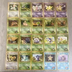 旧裏ポケモンカード　ジムリーダーのポケモン　まとめ売り20枚セット　被りなし