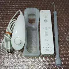 美品　wiiリモコンプラス　白　フルセット