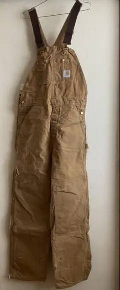 1980s Carhartt duck overall エプロン付き 1980s Carhartt duck overall エプロン付き - メルカリ
