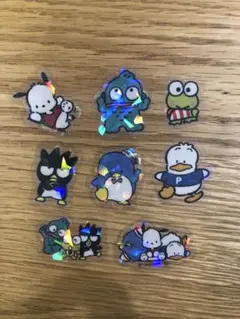 サンリオ　オーロラシール　おすそわけ　はぴだんぷい