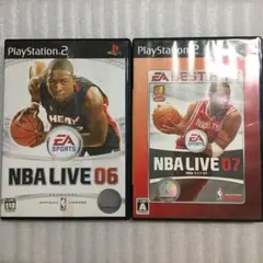 PS2 NBAライブ06&07