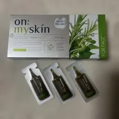 on:myskin ハーブピーリング 　４箱セット on:myskin ハーブピーリング 顔用4ml×10本 - メルカリ
