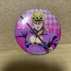 ジョジョ ジョルノ グリッター缶バッジ ジョジョワールドQ - メルカリ