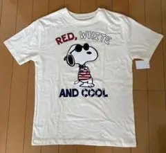 新品・未使用・LA購入 スヌーピー Tシャツ Ｌサイズ
