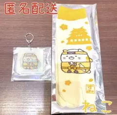 ネオ・すみっコくじPart10 F賞ソックス&H賞キーホルダー ねこ 2点セット