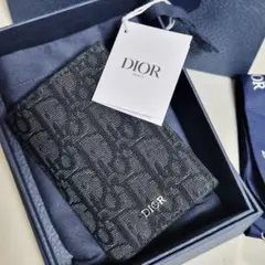 DIOR ディオール オブリーク ジャカード パスポートカバー - メルカリ